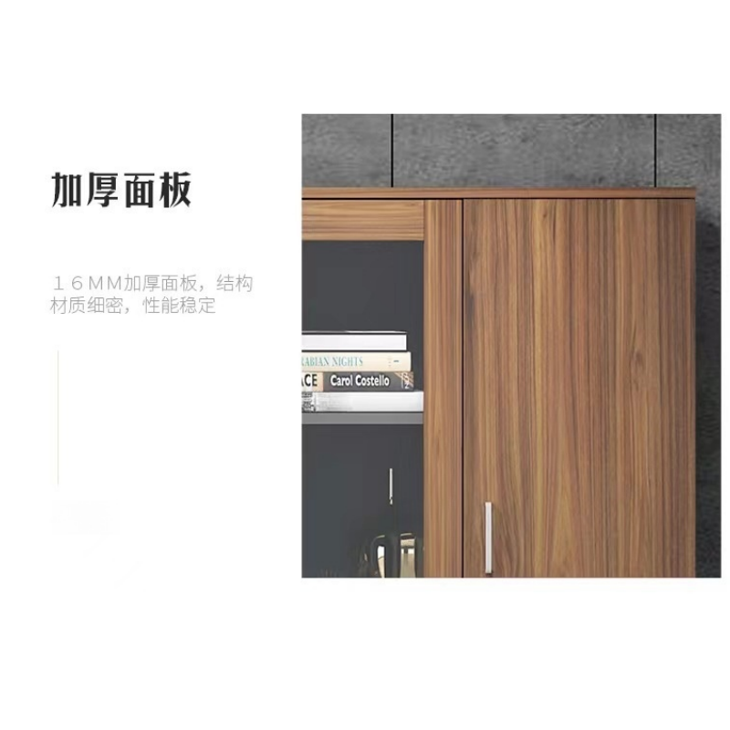 伊洛源 四门书柜 1600*400*2000mm 组高清大图