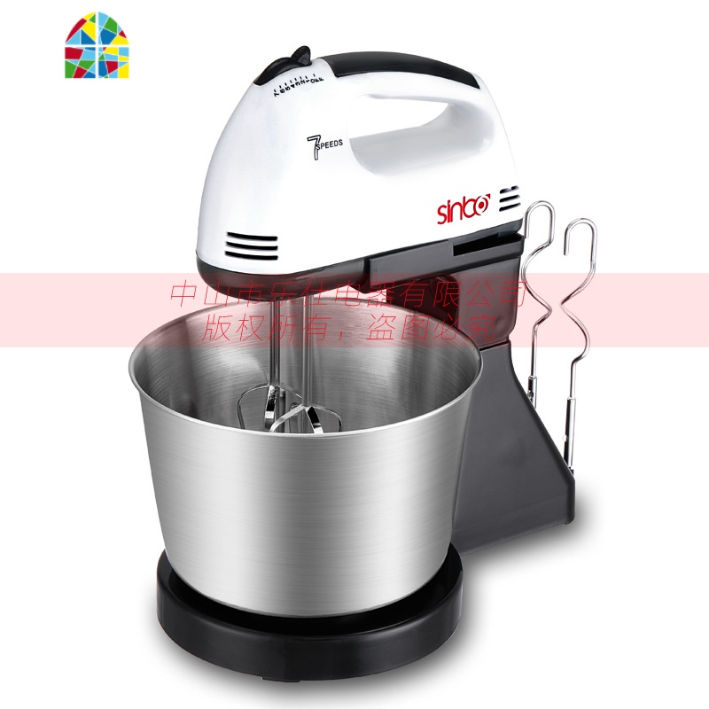 【美英欧规台湾110V】打蛋器电动家用搅拌机打奶油和面烘焙打蛋机 FENGHOU 黑色