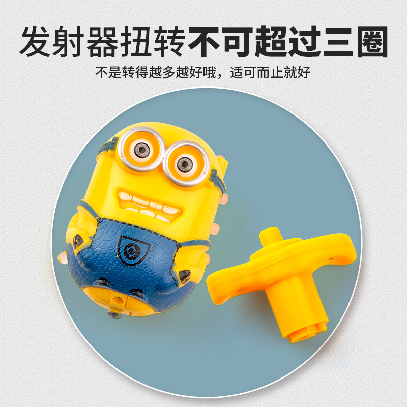 [1个不同款]音乐陀螺卡通发闪光电动儿童玩具新款夜市光过家家玩具小礼品儿童玩具