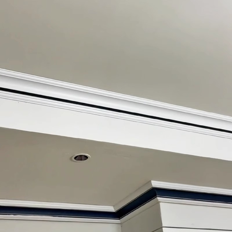 智能三色明装发光顶角线灯客厅免吊顶线形灯石膏线型阴角线条灯带线型