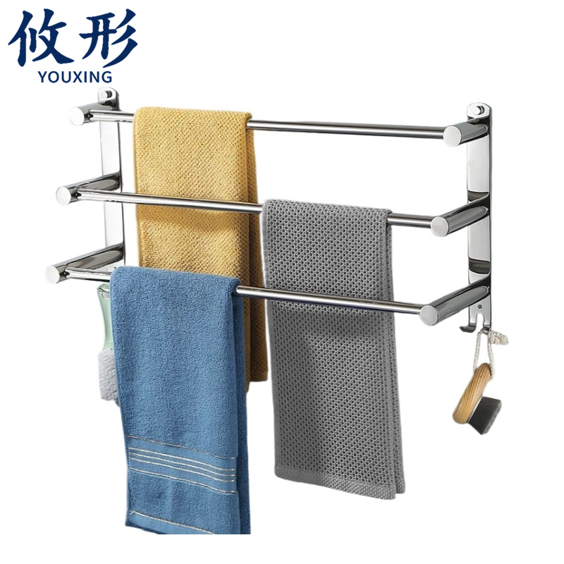 攸形 浴室毛巾架60cm个高清大图