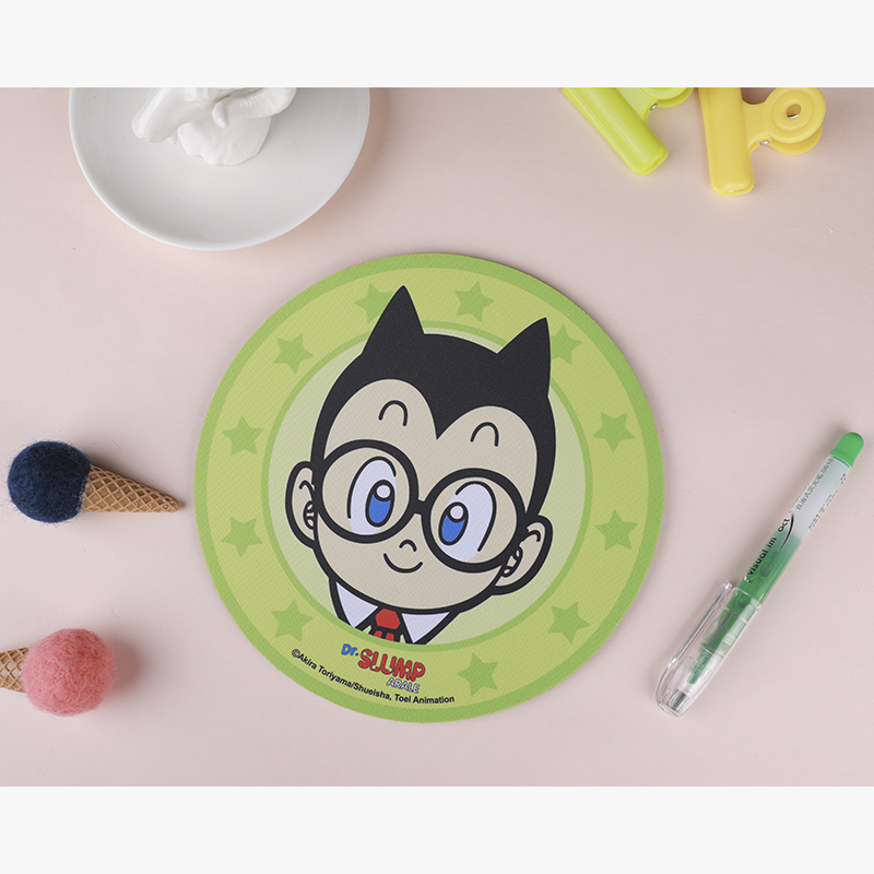 阿拉蕾 圆形鼠标垫 牛奶糖