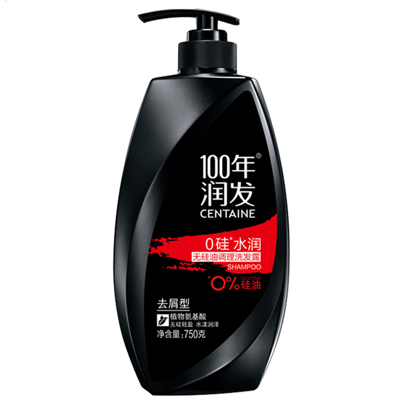 100年润发0硅水润去屑洗发露750g