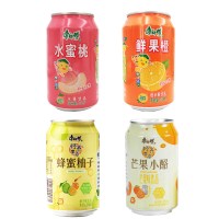 康师傅果汁饮料310ml*8罐整箱冰红茶酸梅汤冰糖雪梨橙芒果饮品 冰红茶7罐