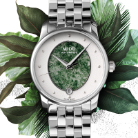 美度(MIDO)手表 瑞士原装进口贝伦赛丽系列 “晶灵”长动能全自动机械女士腕表 M035.207.11.481.00