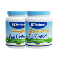 澳洲BTNature蓝罐胖子全脂奶粉1kg/罐装 进口全脂成人奶粉 成人中老年学生孕妇女高钙牛奶粉