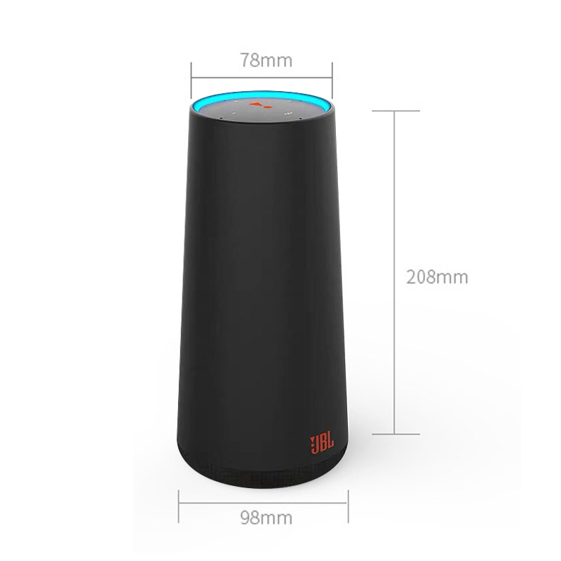 JBL TOWER SMART音乐城堡无线蓝牙音箱人工智能WIFI语音AI音响 黑色