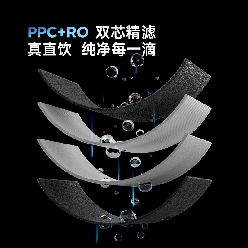 易开得净水器金尊系列Z3 SE台下式700G净热一体式反透净水机