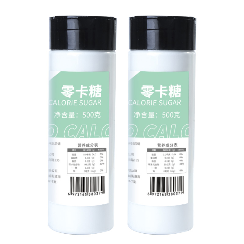 昔日印象赤藓糖醇零卡糖代糖0卡食品烘焙甜菊糖1000g瓶装无糖优于白砂糖木糖醇高清大图