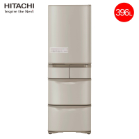 Hitachi/日立 396升多门风冷变频冰箱自动制冰急速冷冻 高保温果蔬室保湿保鲜R-S42GC(浅棕) 日本原装进口