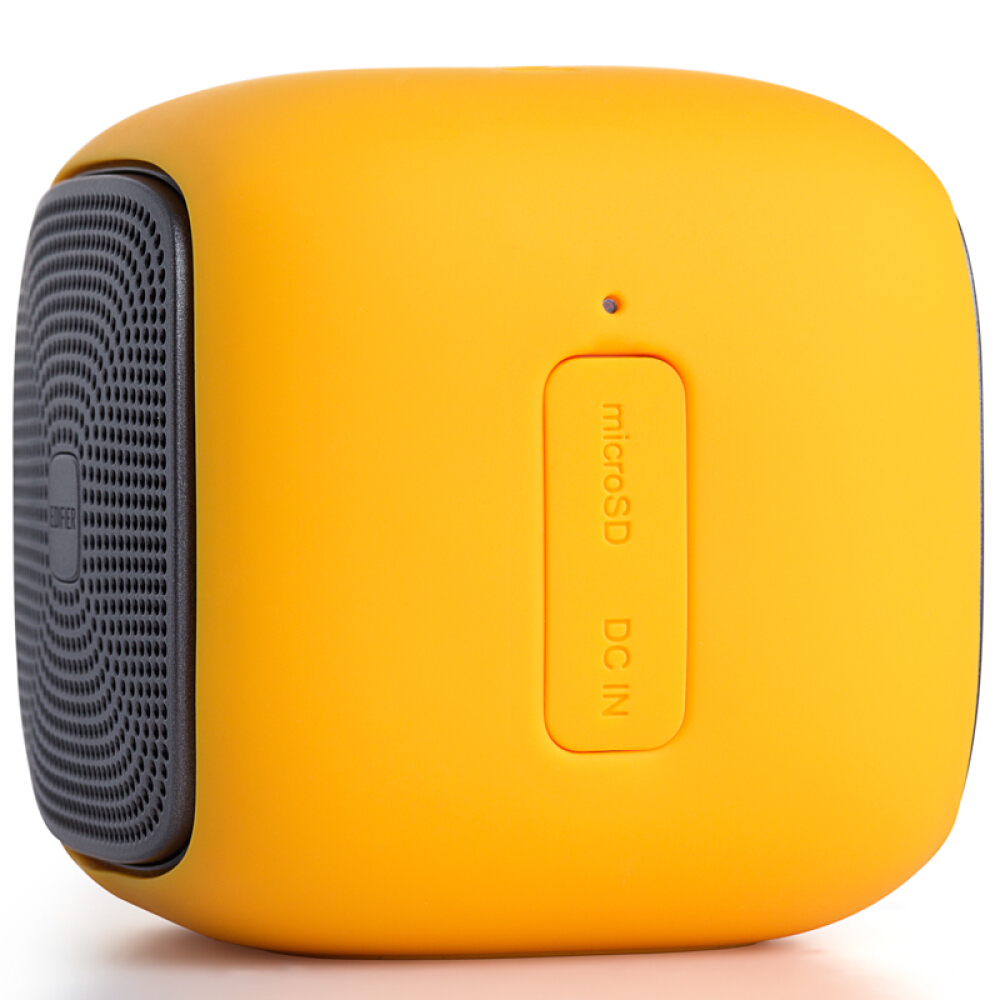 漫步者(EDIFIER)无线蓝牙便携音箱 迷你音响 音乐小馒头m200 bun杏黄色高清大图
