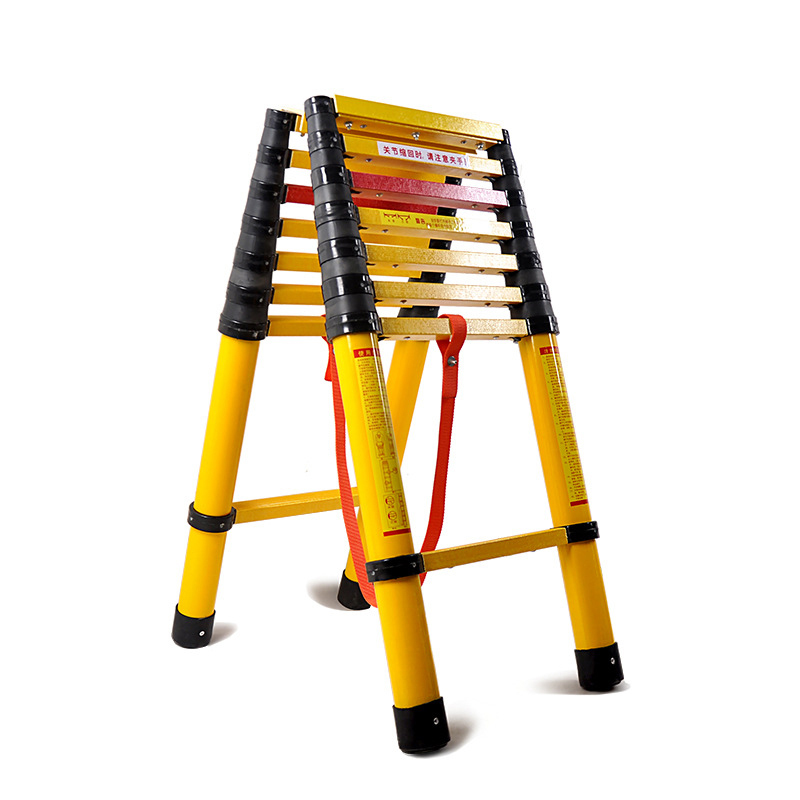 标测科技(BIAOCE TECHNOLOGY) BC-RZT05 玻璃钢人字伸缩梯 5米 (单位:把)高清大图