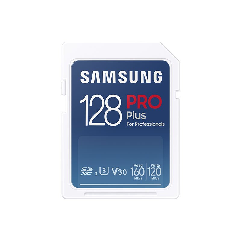 三星(SAMSUNG)PRO SD存储卡 128GB读速160mb/s微单反储存卡适用佳能尼康索尼松下相机内存卡 SD卡