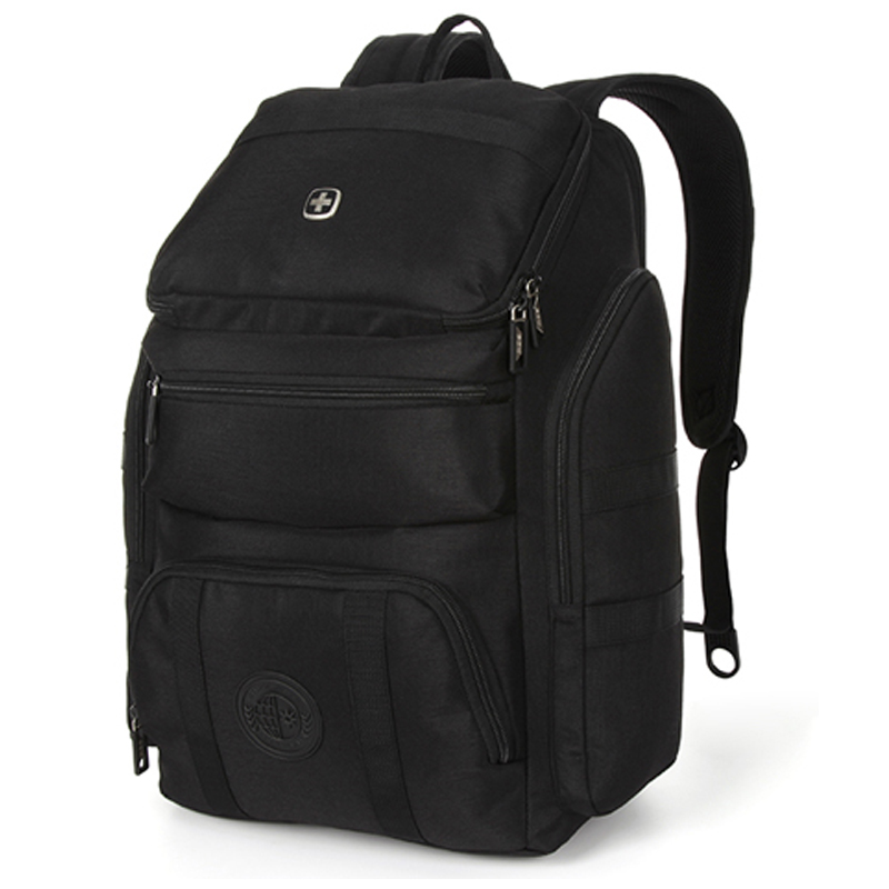 SUISSEWIN瑞士新款时尚商务休闲潮流多功能大空间双肩包SN9860H高清大图