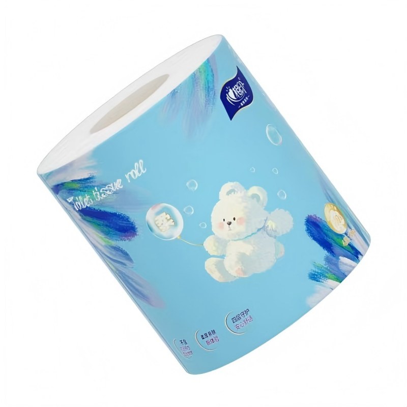 心相印(Mind Act Upon Mind) 小熊四层卷筒纸1提 (1000g/10卷/提 ) BT100高清大图