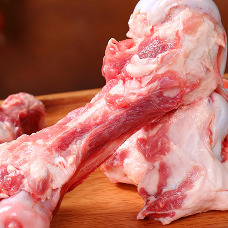 冷鲜肉】芮瑞黑土猪猪肉大骨棒骨熬汤滋补2kg 芮瑞猪肉【价格图片品牌报价 