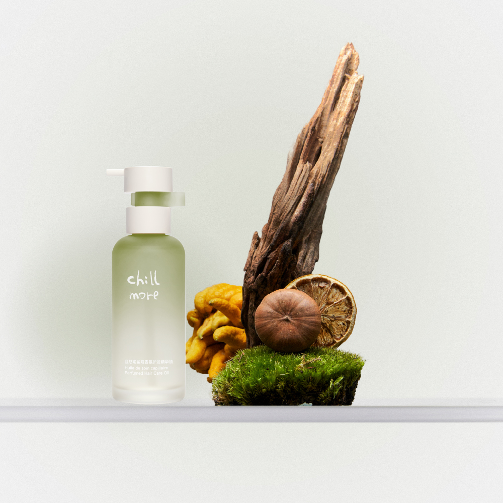chillmore且悠角鲨烷身体精华油(森林长椅)木质馥奇调120ml高清大图