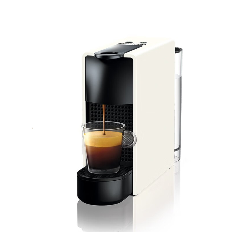 Nespresso奈斯派索Essenza Mini 小型便携意式 胶囊咖啡机全自动 家用一键式nes咖啡机 C30 白色