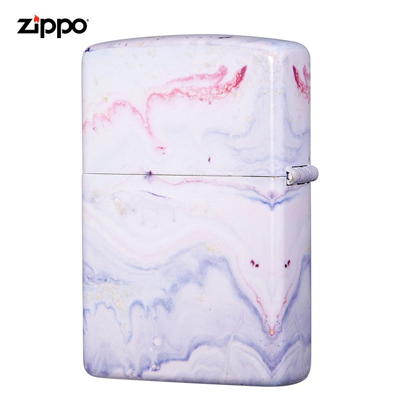 ZIPPO芝宝打火机美国原装ZIPPO防风煤油打火机 ins风墨色渲染Z-30032
