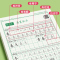三年级上下册 送练字笔 [正版]一年级二年级三年级语文同步练字帖上下册人教版小学生硬笔书法练字本楷书笔画笔顺儿童铅笔描红