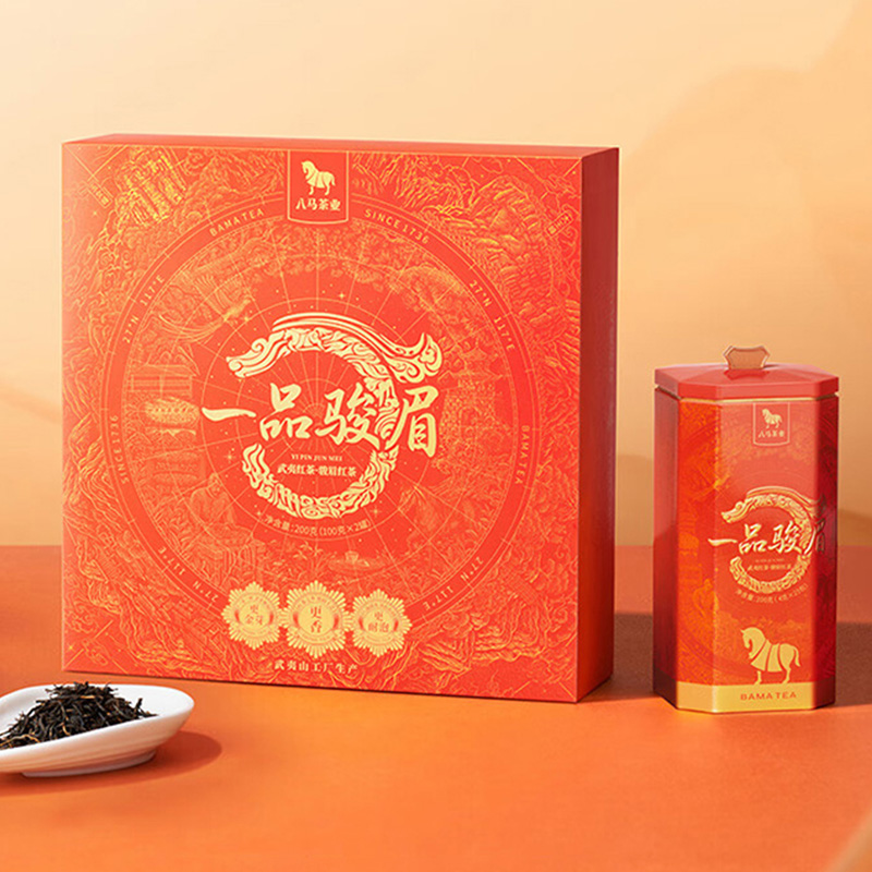 八马茶业红茶200g随享茶香甘润顺滑自然好茶醇厚口感D0350高清大图