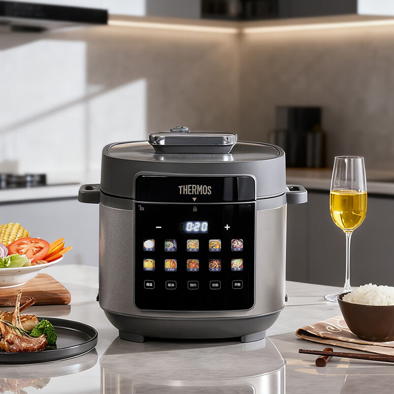 膳魔师 家用多功能大容量微电脑电压力饭煲 6L EHA-4565D