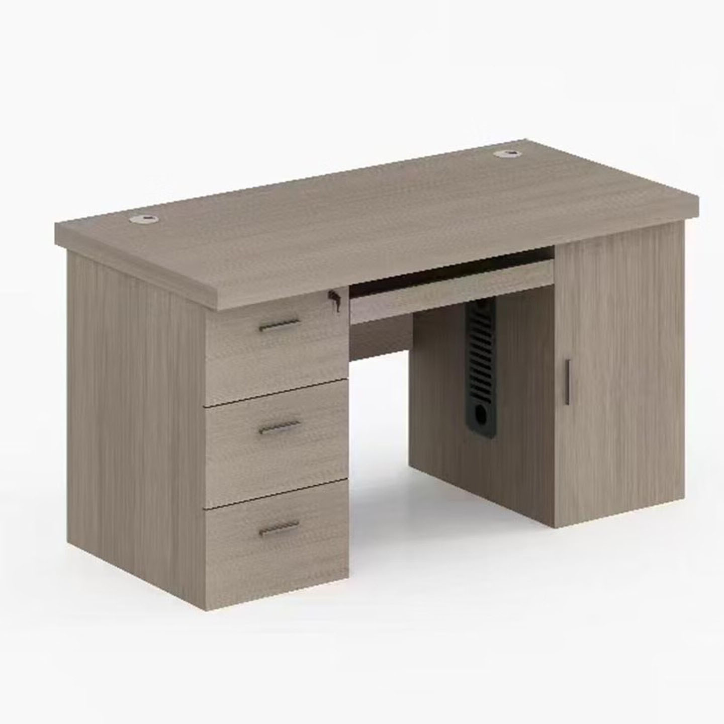 鑫金虎(XIN JIN HU)DD-B01办公桌单人经理桌1400*600*750mm高清大图