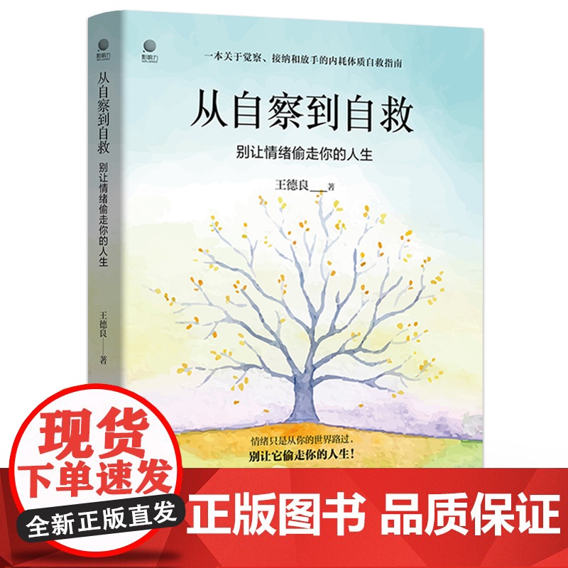 店 从自察到自救 别让情绪偷走你的人生 作者亲身经历的故事 一本关于觉察、接纳和放手的内耗体质自救指南 王德良 著高清大图