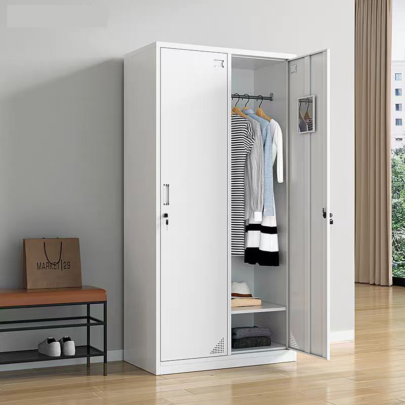 聚越唐 两门更衣柜员工宿舍置物柜 900*500*1850 个高清大图