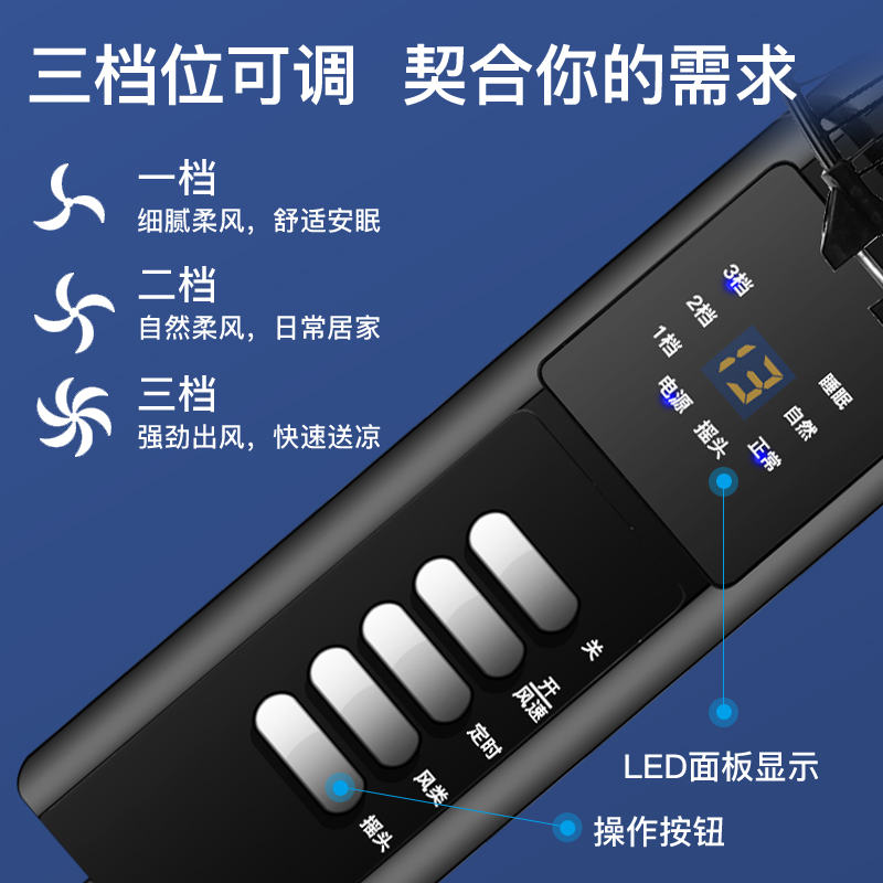 骆驼电风扇落地扇家用立式宿舍大风力台式遥控工业风扇