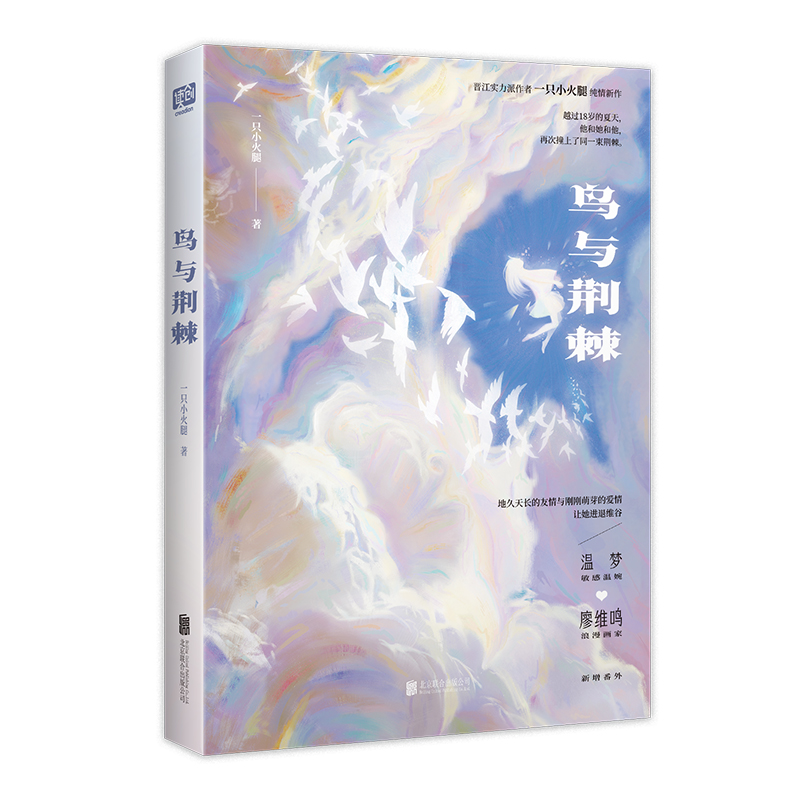 [正版]店 鸟与荆棘 一只小火腿著 新增全新番外 随书赠主题藏书票飞鸟明信片人物海报 晋江文学校园都市小说高清大图