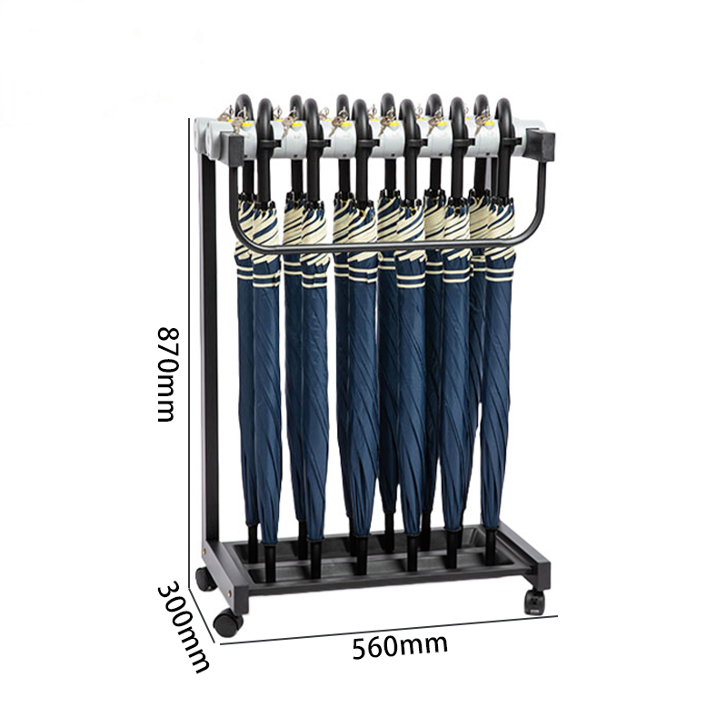 豫汉迎雨伞架带伞 12头雨伞架带伞560*300*870mm套 默认