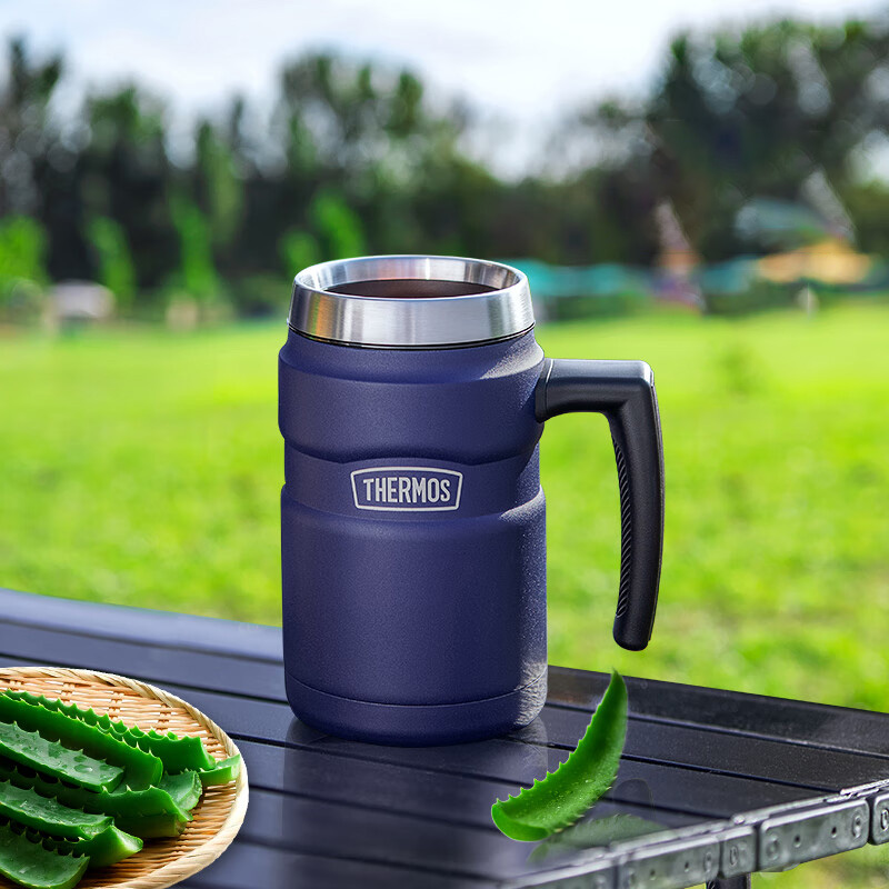 膳魔師保温杯530ml不锈钢带把手TSK2-470S(颜色随机)高清大图