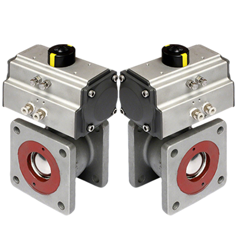 卡西斯顿 气控球阀 铝合金DN70 个高清大图