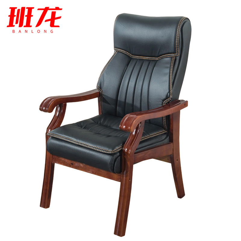 班龙扶手椅老板椅Y2把高清大图