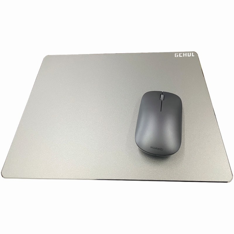 杰储(GCHUL) D150 加大款铝合金双面 鼠标垫 (计价单位:个) 银色高清大图