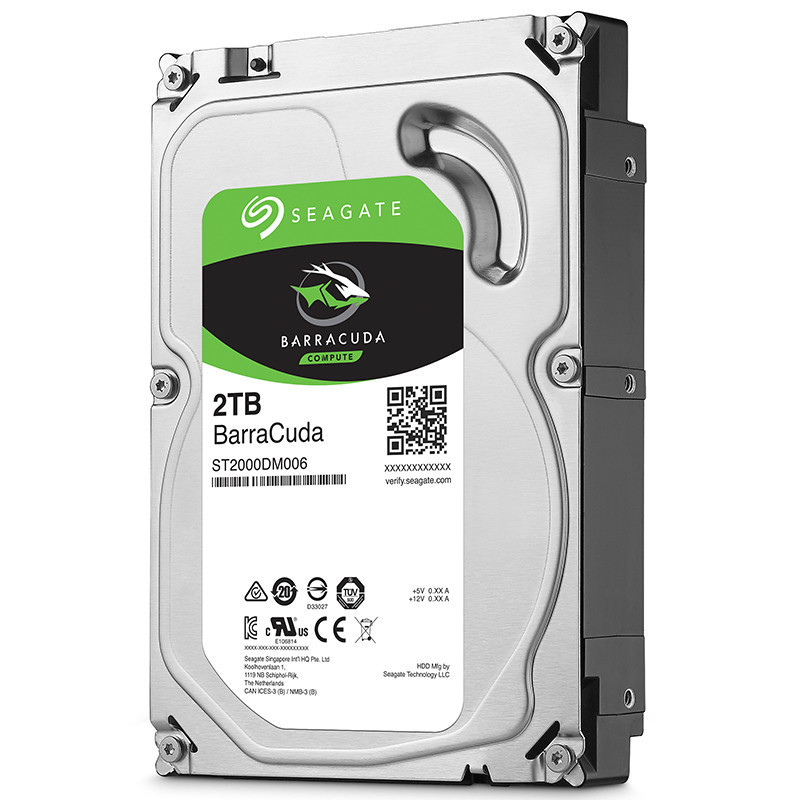 三星(Seagate)ST2000DM008酷鱼2TB 7200转256M SATA3 台式机械硬盘