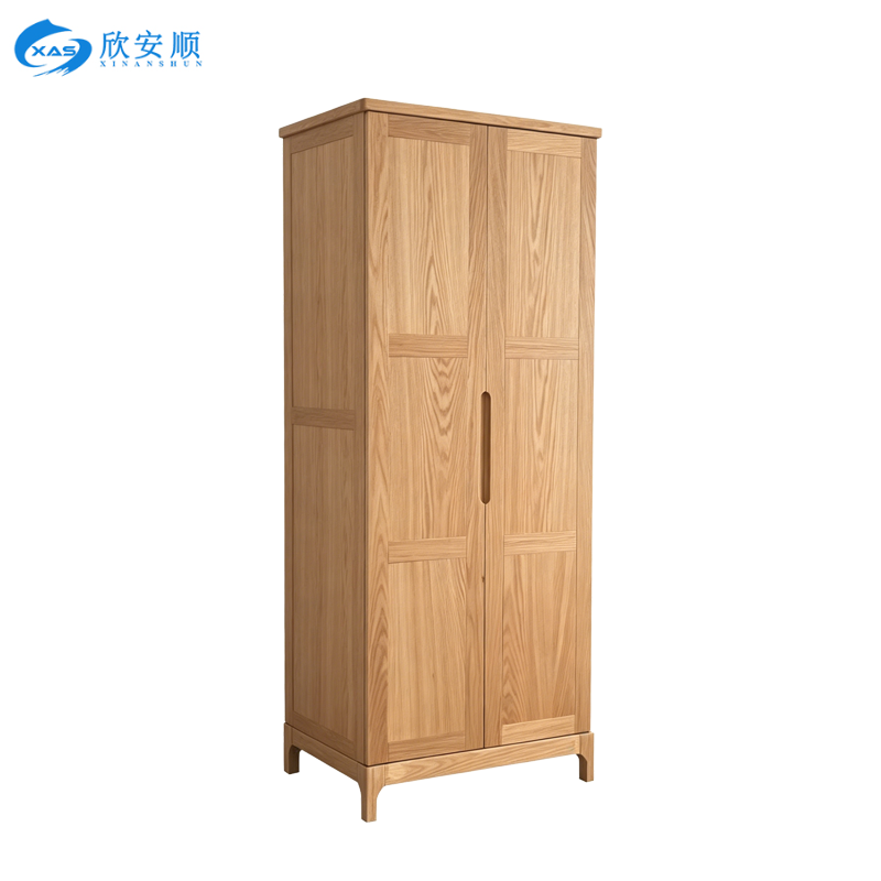 欣安顺 两门衣柜800*500*2100mm 组高清大图