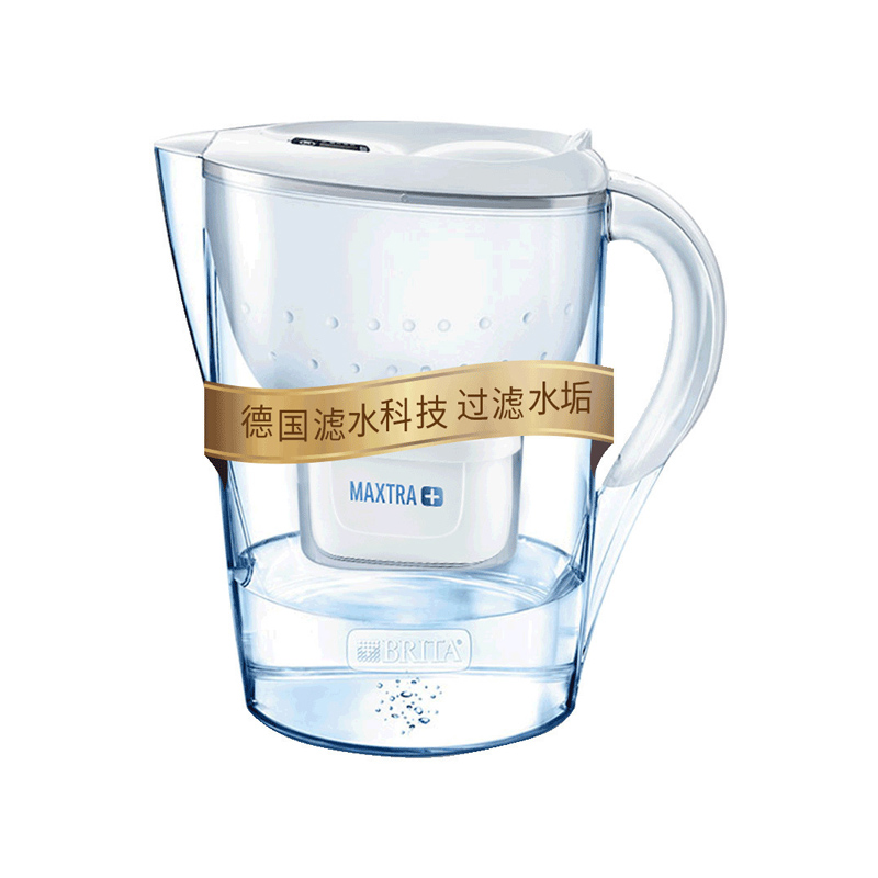 碧然德(BRITA)过滤净水器 家用滤水壶 净水壶 海洋系列3.5L白色一壶1芯装