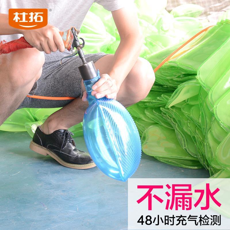 2000ml大号注水热水袋透明pvc成人绒布暖脚学生灌水袋暖水袋开水