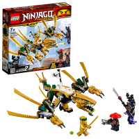 LEGO乐高 Ninjago幻影忍者系列 幻影忍者黄金飞龙70666 积木玩具