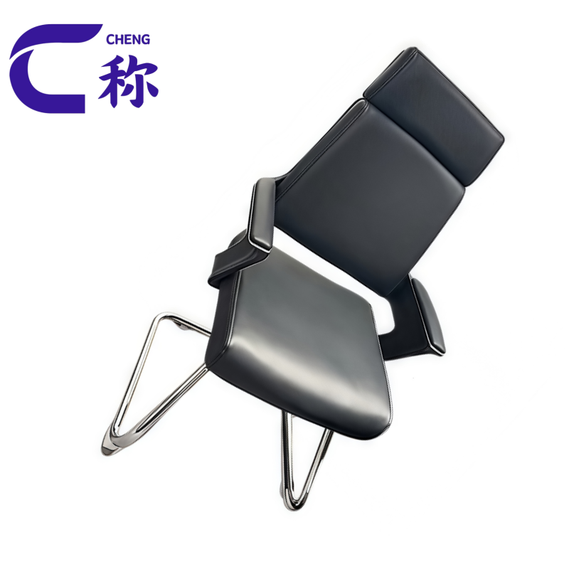 称办公座椅黑色把高清大图