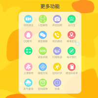 哈杰布雷特（HagiBrett）儿童电话手表4G通视频通话AI语音对话GPS定位WiFi联网儿童手表电信全网通