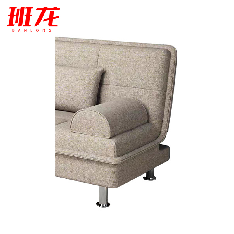 班龙折叠沙发床180*62*78cm米色张高清大图