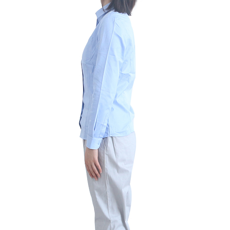 燕舞 BD2EX622004Z1F 衬衫 女士夏季工作服上衣 定制款 35-40码（单位：件）浅蓝色高清大图