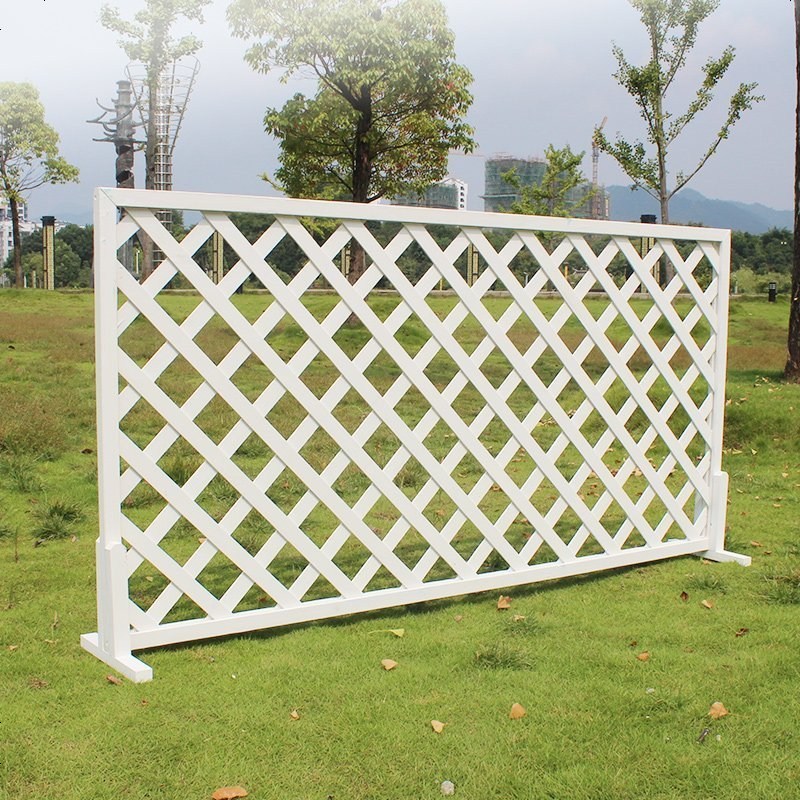 栅栏隔断屏风庭院防腐木栅栏爬藤架户外篱笆花园围栏网格花架
