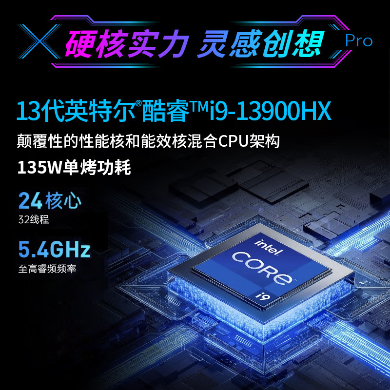 机械革命(MECHREVO)旷世X pro 2025款 16英寸旗舰游戏本 强芯学生设计笔记本电脑 定制i9-14900HX/RTX5070Ti 64G 2T 2.5K高清大图