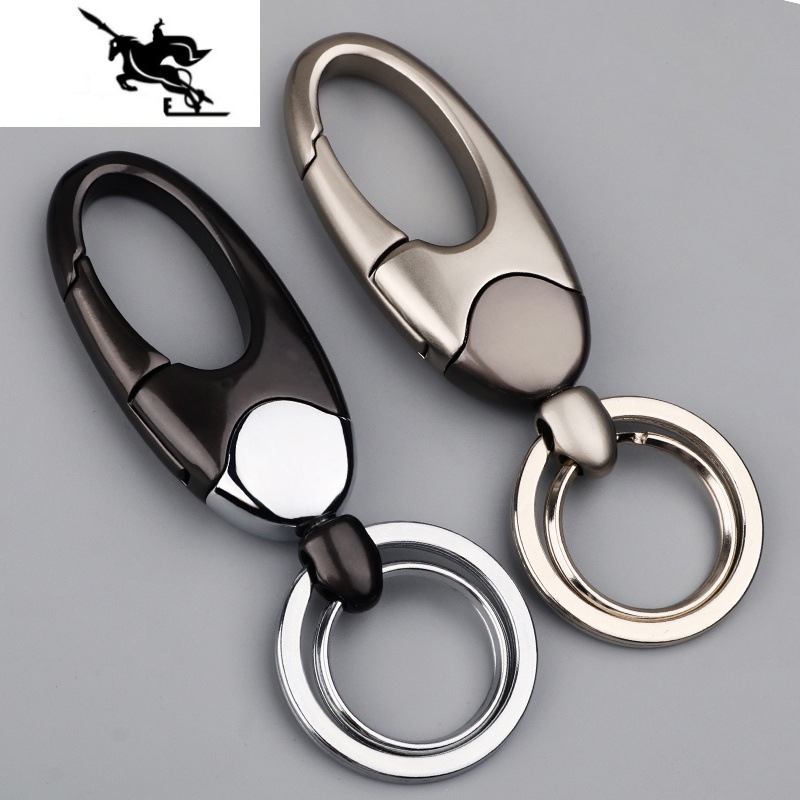 newlake男女士腰挂钥匙扣汽车钥匙圈环锁匙链金属挂件创意个性锁匙扣