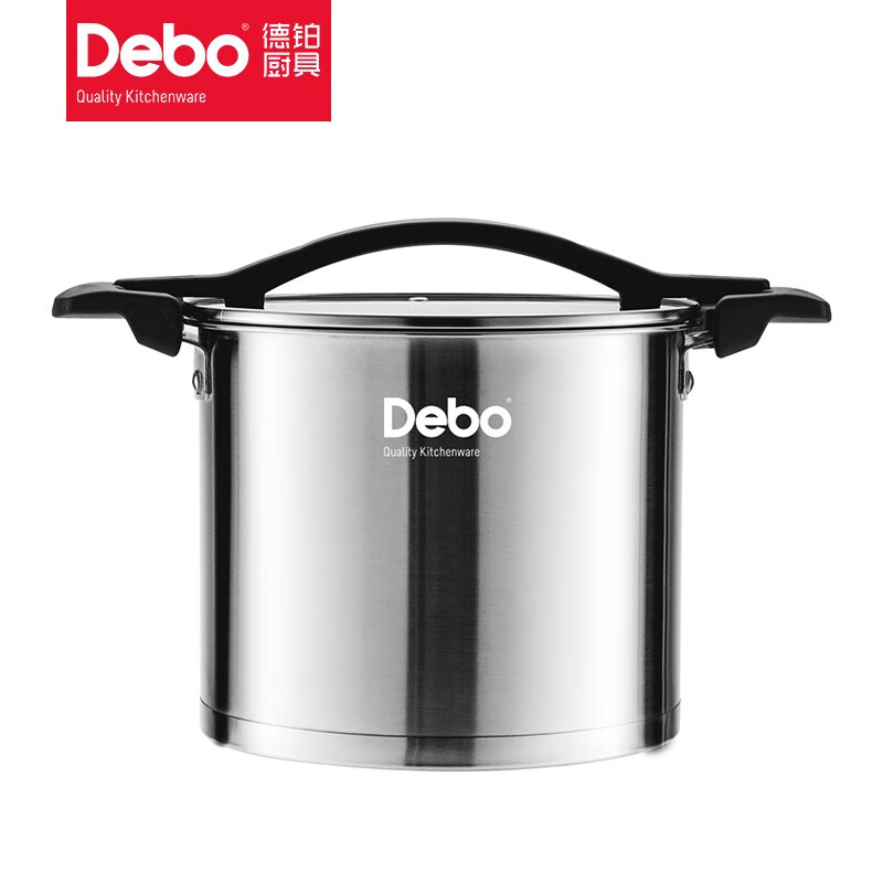 德铂(Debo)莫维不锈钢汤锅DEP-DS112