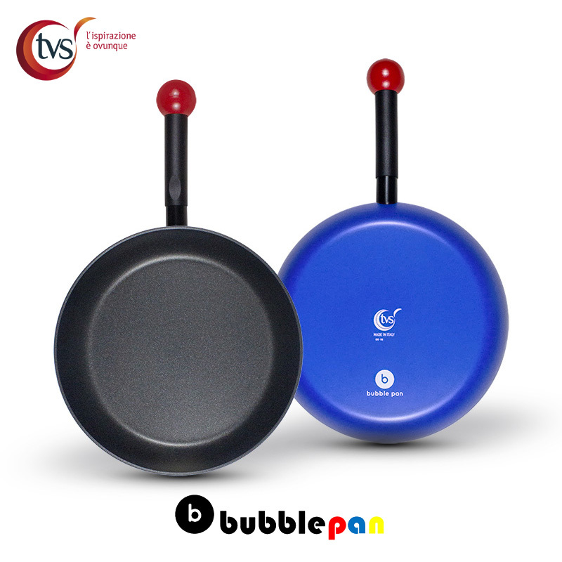 TVS意大利进口锅具煎锅平底锅bubble pan纪念款不粘锅28cm燃气炉适用